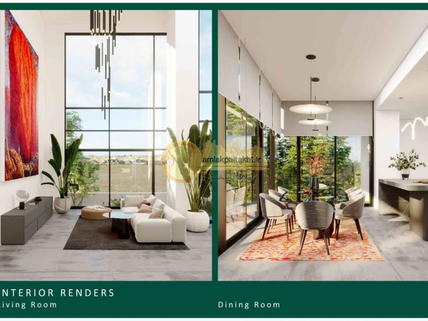 تهاتر ویلای تریبلکس سوپرلوکس واقع در تهران گیلاوند (هشت بهشت) با آپارتمان در تهران یا ملک در شمال کشور